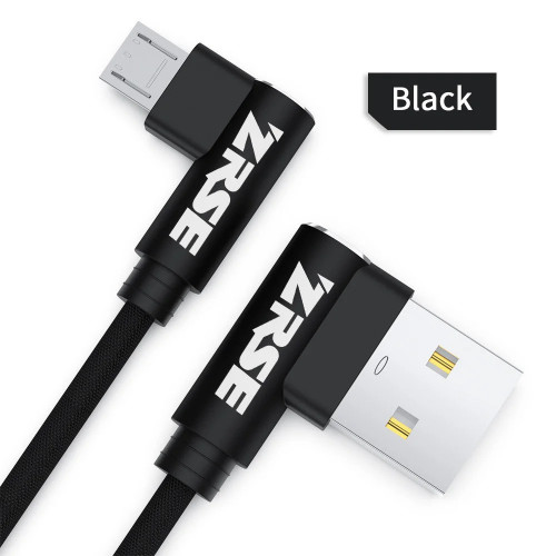Магнитный MicroUSB ZRSE 1м Черный