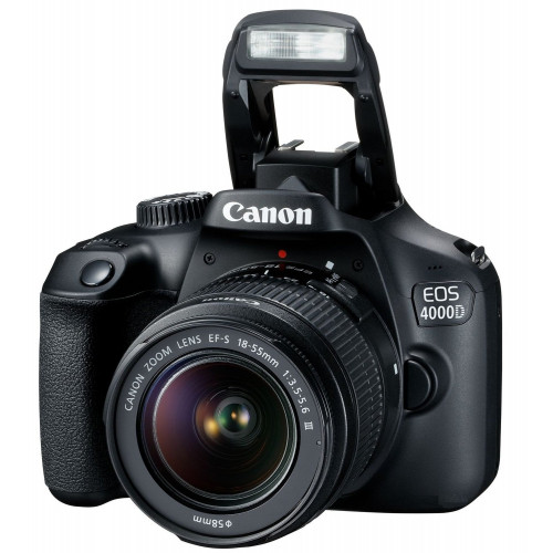 Фотоаппарат Canon EOS 4000D + объектив 18-55 DC III (3011C004) UA