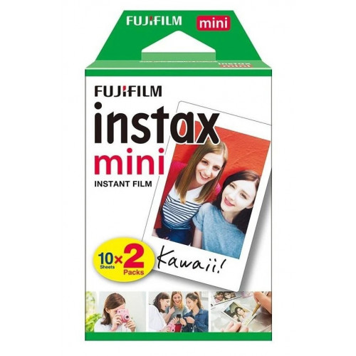 Фотопапір Fujifilm INSTAX MINI EU 2 GLOSSY (54х86мм 2х10шт)
