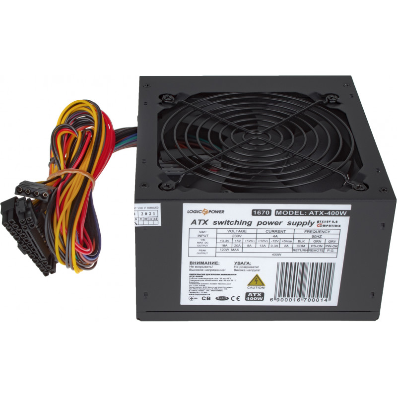 Блок питания Logicpower ATX-400W