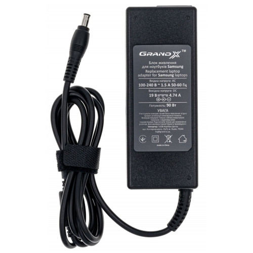 Блок питания для ноутбука Samsung 19V 4.74A 90W 5.5х3.0мм + каб.пит.(ACSAL90W)