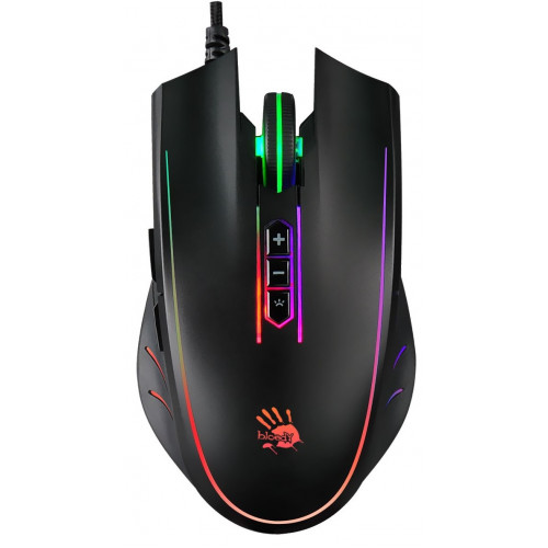 Миша A4Tech Q81 Bloody Neon XGlide Curve Black USB