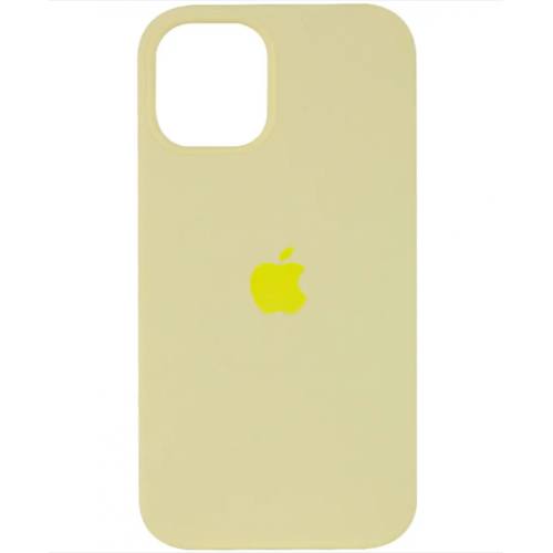 Чехол Silicone Case Pale Yellow (HC) для iPhone 13 Pro Max