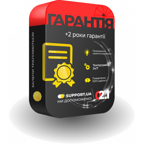 +2 года гарантии 12%