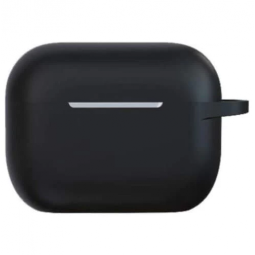 Чехол Devia для AirPods Pro Naked Silicone with Loophole Series (Black)