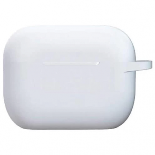 Чехол Devia для AirPods Pro Naked Silicone with Loophole Series (White)