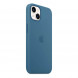 Чехол Apple Silicone Case Blue Jay (1:1) для iPhone 13 
