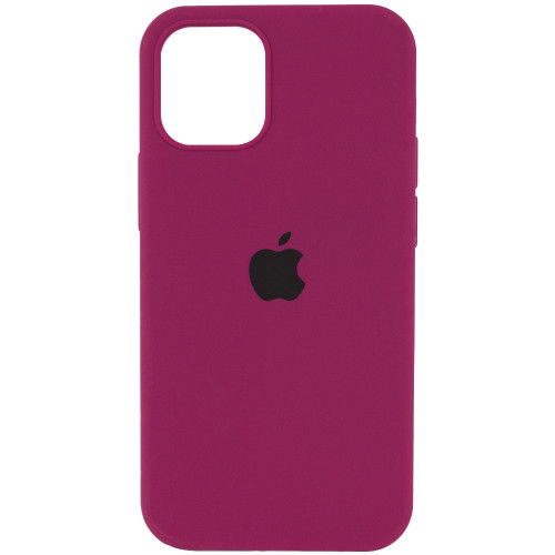 Чехол Silicone Case Maroon (HC) для iPhone 13