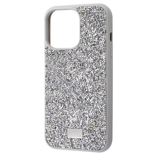 Чехол Bling World Rock Diamond iPhone 13 (Silver)