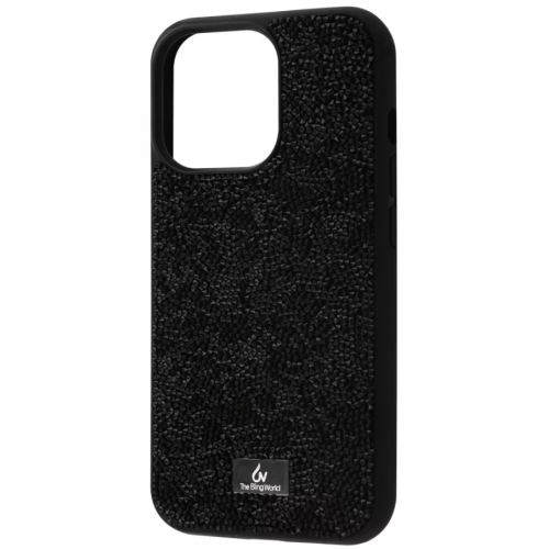 Чехол Bling World Rock Diamond iPhone 13 (Black)