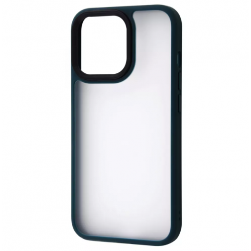 Чехол Shadow Matte Metal Buttons iPhone 13 (Green)