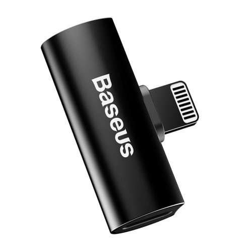AUX Baseus L46 Lightning to Lightning + Lightning Black (CAL46-01)