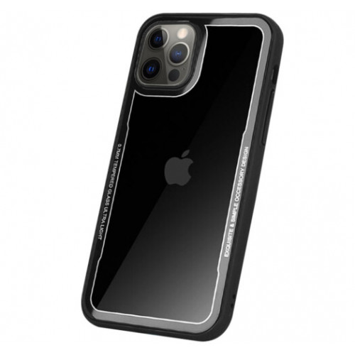 Чохол G-Case Shock Crystal для Apple iPhone 12 Pro/12 (Чорний)