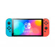 Nintendo Switch OLED with Neon Blue and Neon Red Joy-Con