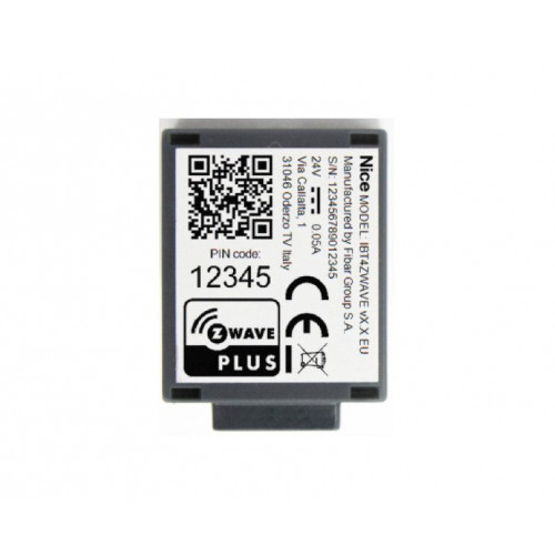 Модуль интеграции Fibaro для автоматики ворот Nice BiDi-ZWave (FGT4B-001)