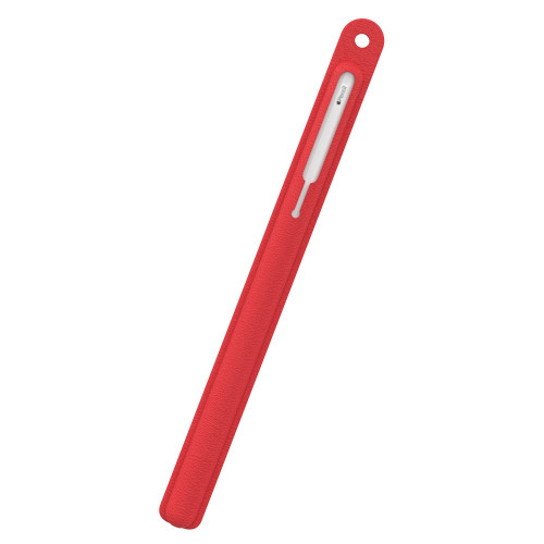 Чехол AhaStyle Leather Textured  для Apple Pencil 2 (Red)