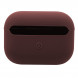 Чехол Silicone case Ultra Thin AirPods Bordo