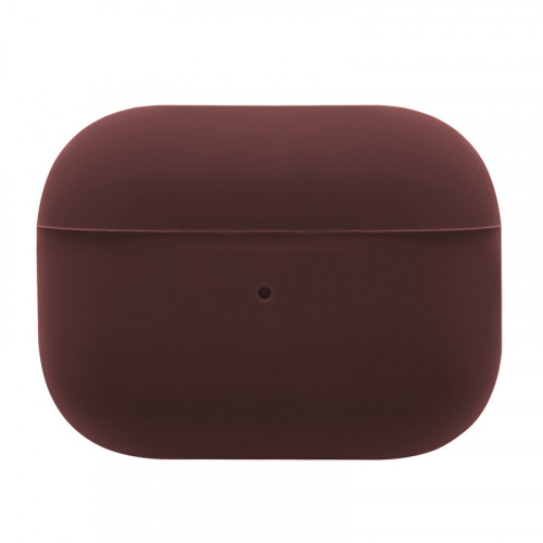 Чехол Silicone case Ultra Thin AirPods Bordo
