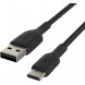 Кабель Belkin USB-A - USB-С, BRAIDED, 2m Black