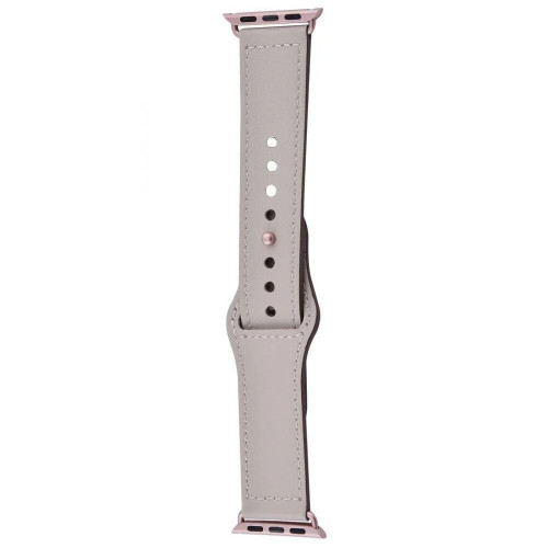 Ремінець Apple Watch Soft Leather 42 mm/44 mm (Light Gray)
