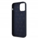 Чохол Silicone Mercedes-Benz Case iPhone 12 Pro Max Dark Blue