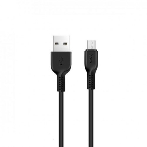 Кабель Hoco X13 USB to MicroUSB (1m) Black