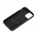 Чехол Apple iPhone 12 / 12 Pro Liquid Silicone (Black)