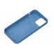 Чехол Apple iPhone 12 / 12 Pro Liquid Silicone (Cobalt Blue)