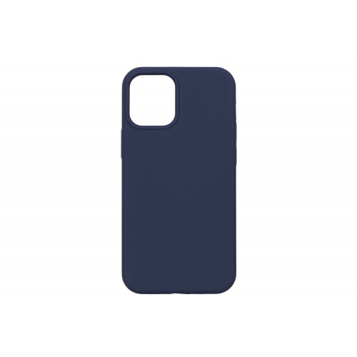 Чехол Apple iPhone 12 / 12 Pro Liquid Silicone (Midnight Blue)