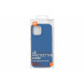 Чехол Apple iPhone 12 / 12 Pro Liquid Silicone (Cobalt Blue)