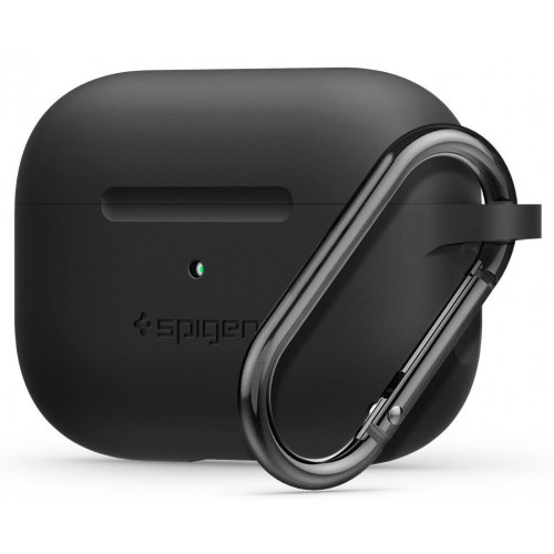 Чохол Spigen Apple AirPods Pro (Silicone Fit, Black)