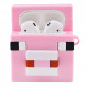 Чехол Minecraft Сase for AirPods 1/2 (Pig)
