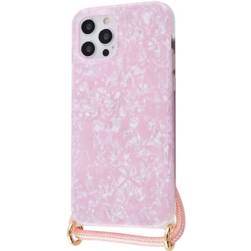 Чехол Confetti Jelly Case iPhone 12 / 12 Pro Pink