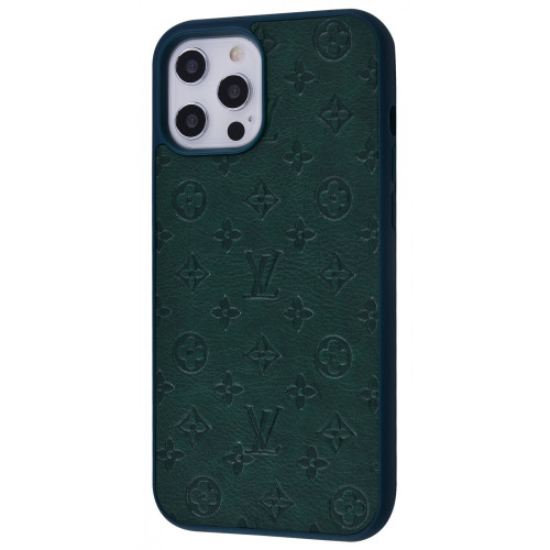 Чохол Louis Vuitton Case iPhone 12 Pro Max Dark Green