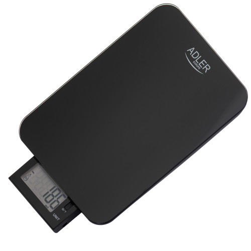 Весы кухонные Adler AD 3167 black USB