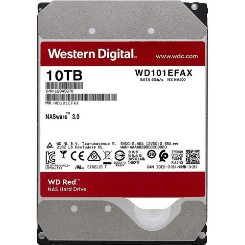 Desktop - HDD SATA 8.0 TB WD Red Pro NAS 7200rpm 256MB (WD8003FFBX)