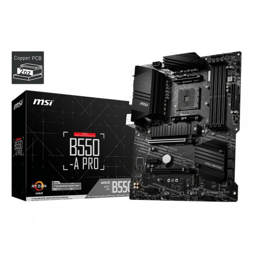 Материнська плата MSI B550 - A Pro Socket AM4