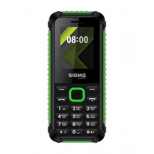 Sigma mobile X-style 18 Track Dual Sim Black/Green UA