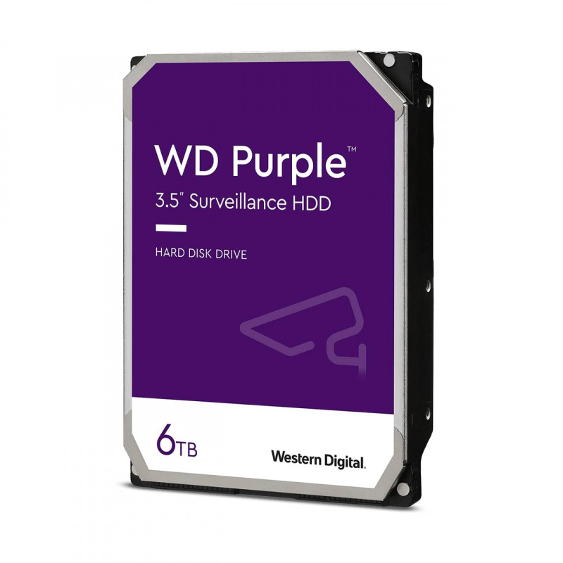 Desktop - HDD SATA 6.0 TB WD Purple 5400rpm 64MB (WD60PURZ)