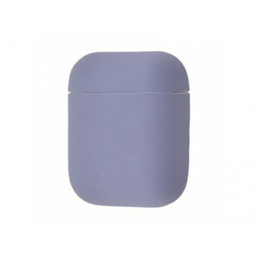 Чохол Silicone case Ultra Thin AirPods 2 Lavender Gray