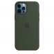 Чохол Apple iPhone 12/12 Pro Silicone Case MagSafe - Cyprus Green (MHL33)