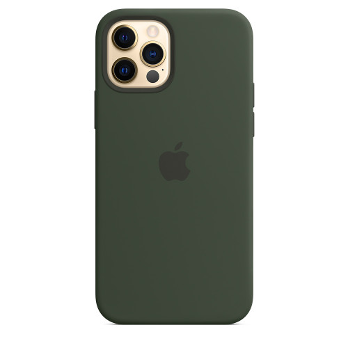 Чохол Apple iPhone 12/12 Pro Silicone Case MagSafe - Cyprus Green (MHL33)