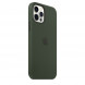 Чохол Apple iPhone 12/12 Pro Silicone Case MagSafe - Cyprus Green (MHL33)