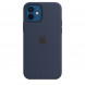 Чохол Apple iPhone 12/12 Pro Silicone Case - Deep Navy (MHL43)
