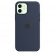 Чохол Apple iPhone 12/12 Pro Silicone Case - Deep Navy (MHL43)