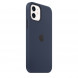 Чохол Apple iPhone 12/12 Pro Silicone Case - Deep Navy (MHL43)