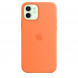 Чохол Apple iPhone 12/12 Pro Silicone Case MagSafe - Kumquat (MHKY3)
