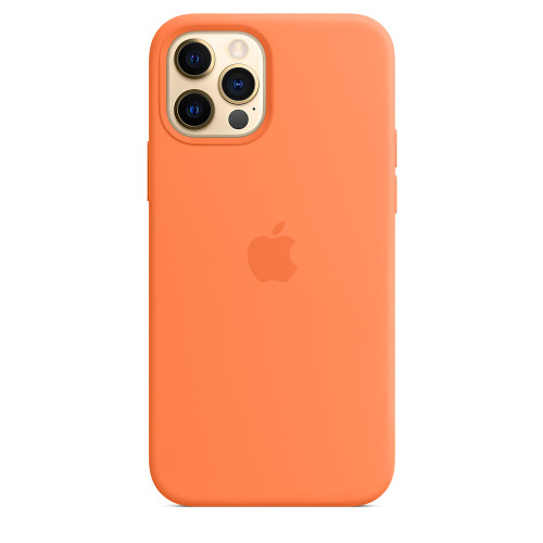 Чохол Apple iPhone 12/12 Pro Silicone Case MagSafe - Kumquat (MHKY3)