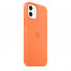 Чохол Apple iPhone 12/12 Pro Silicone Case MagSafe - Kumquat (MHKY3)