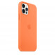 Чохол Apple iPhone 12/12 Pro Silicone Case MagSafe - Kumquat (MHKY3)
